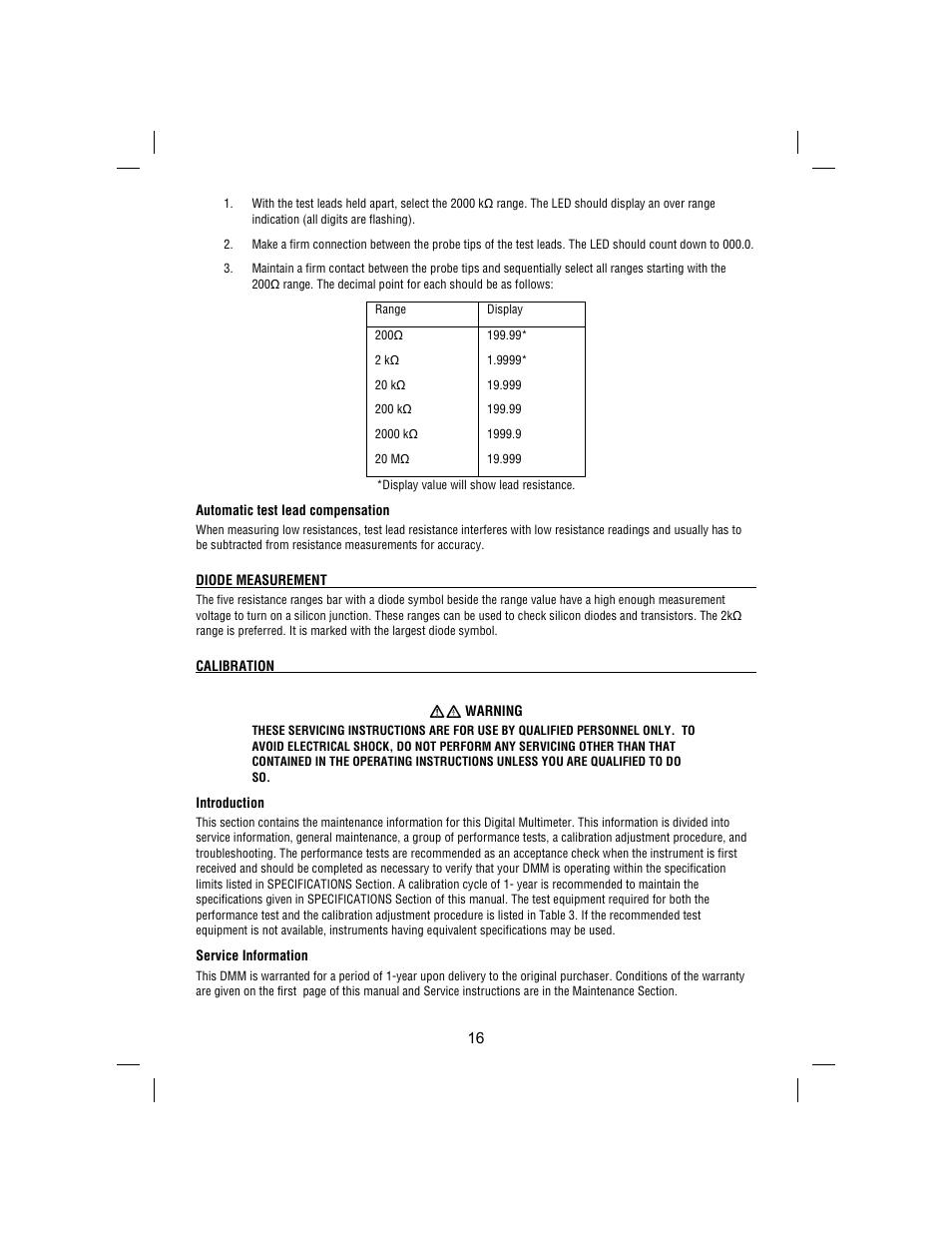Amprobe BDM40-UA Bench-Digital-Multimeter User Manual | Page 17 / 28