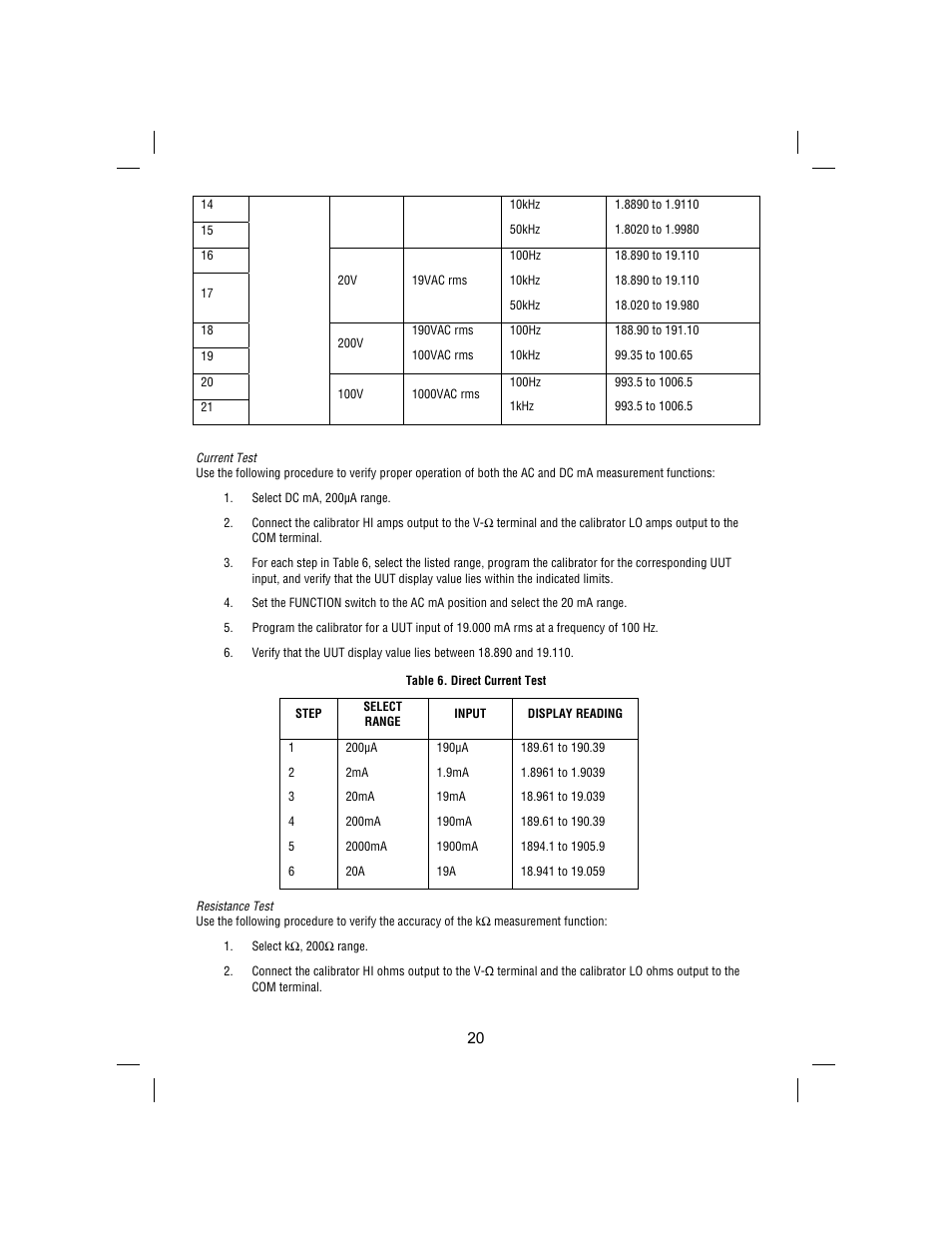 Amprobe BDM40-UA Bench-Digital-Multimeter User Manual | Page 21 / 28