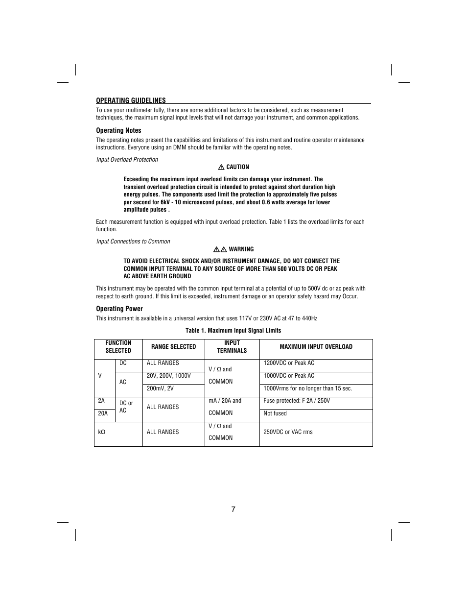 Amprobe BDM40-UA Bench-Digital-Multimeter User Manual | Page 8 / 28