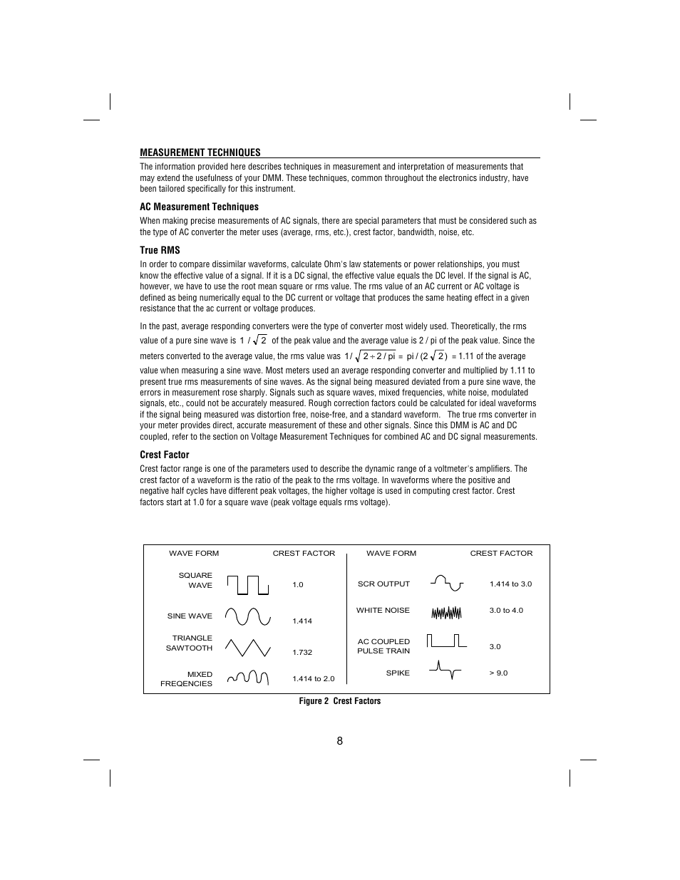 Amprobe BDM40-UA Bench-Digital-Multimeter User Manual | Page 9 / 28