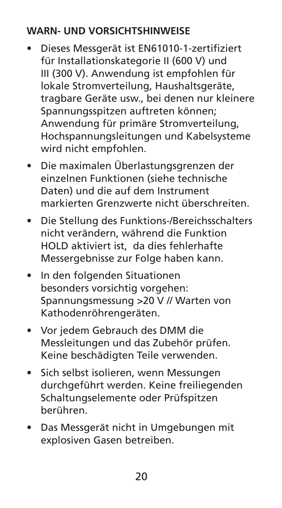 Amprobe DM78C Digital-Pocket-Multimeter User Manual | Page 21 / 95