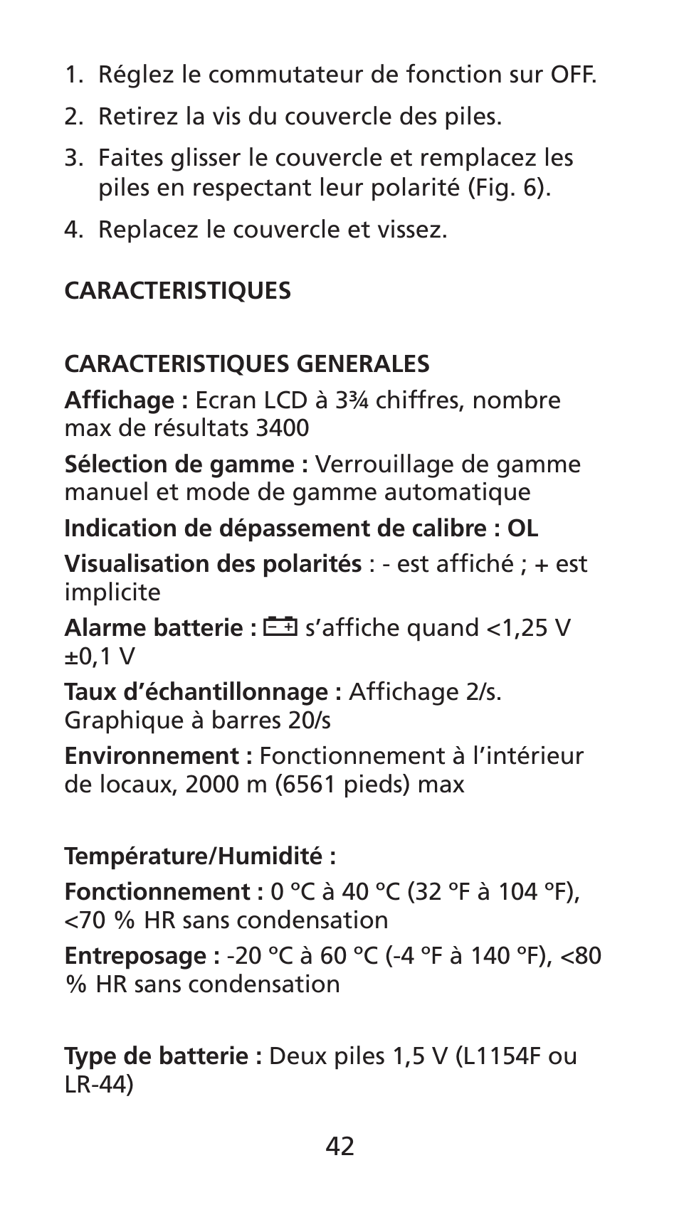 Amprobe DM78C Digital-Pocket-Multimeter User Manual | Page 43 / 95