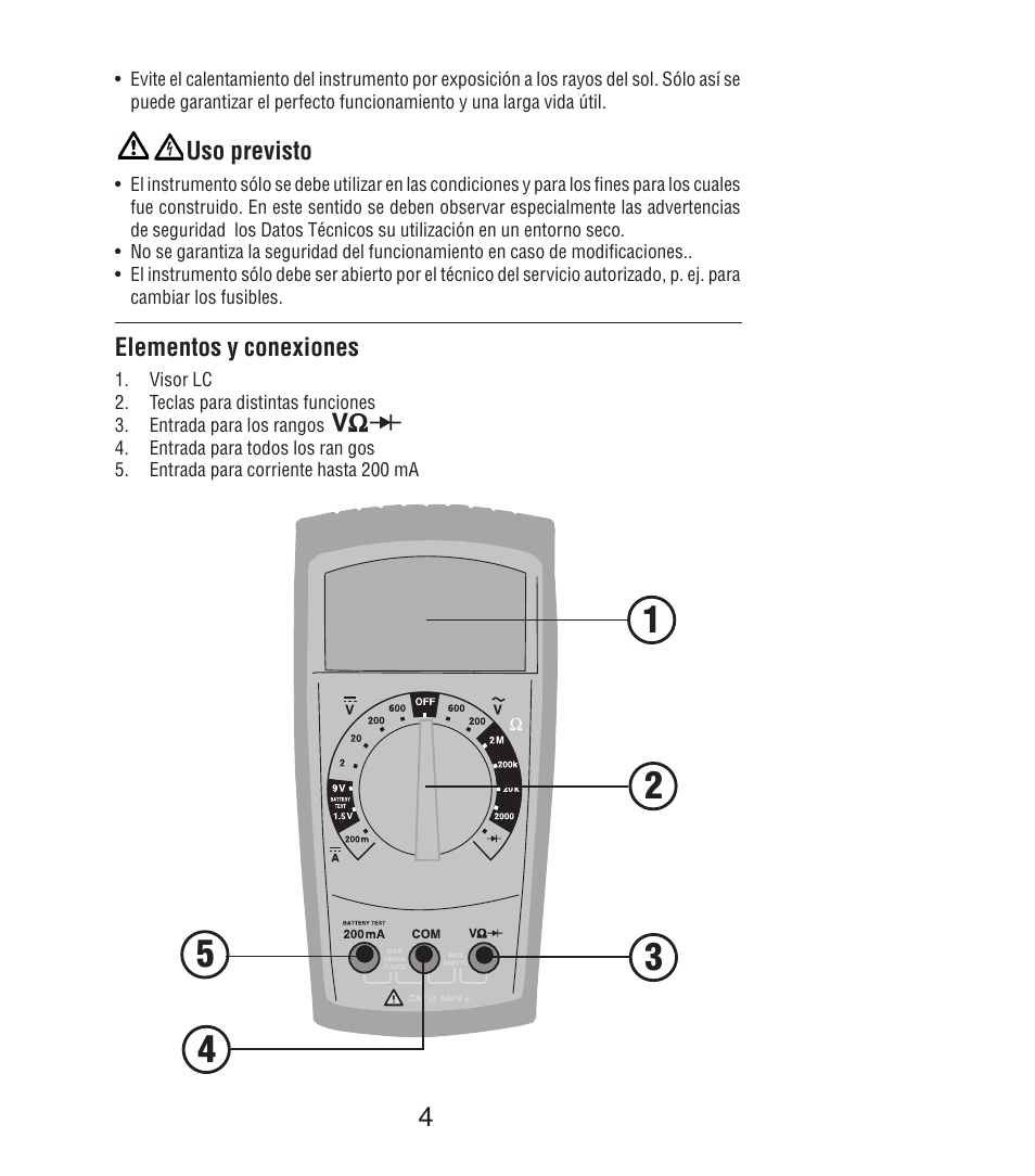 Amprobe DM7C Digital-Multimeter User Manual | Page 42 / 76