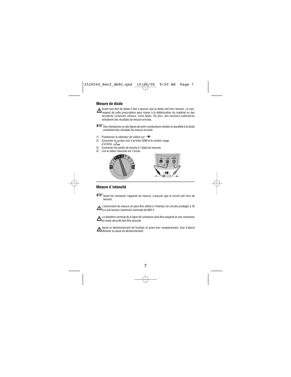 Amprobe DM9C Digital-Multimeter User Manual | Page 37 / 88