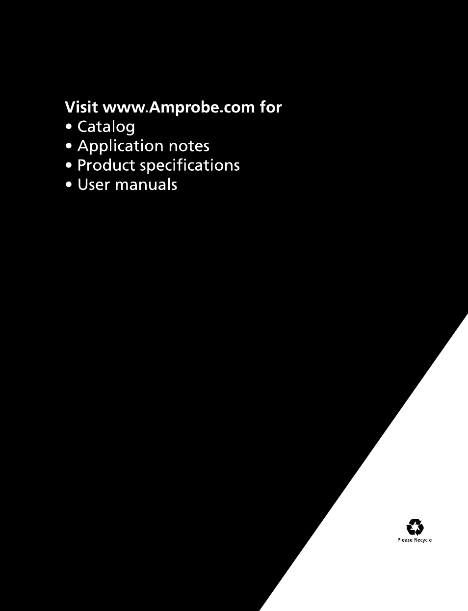 Amprobe HD110C Digital-Multimeter User Manual | Page 90 / 90