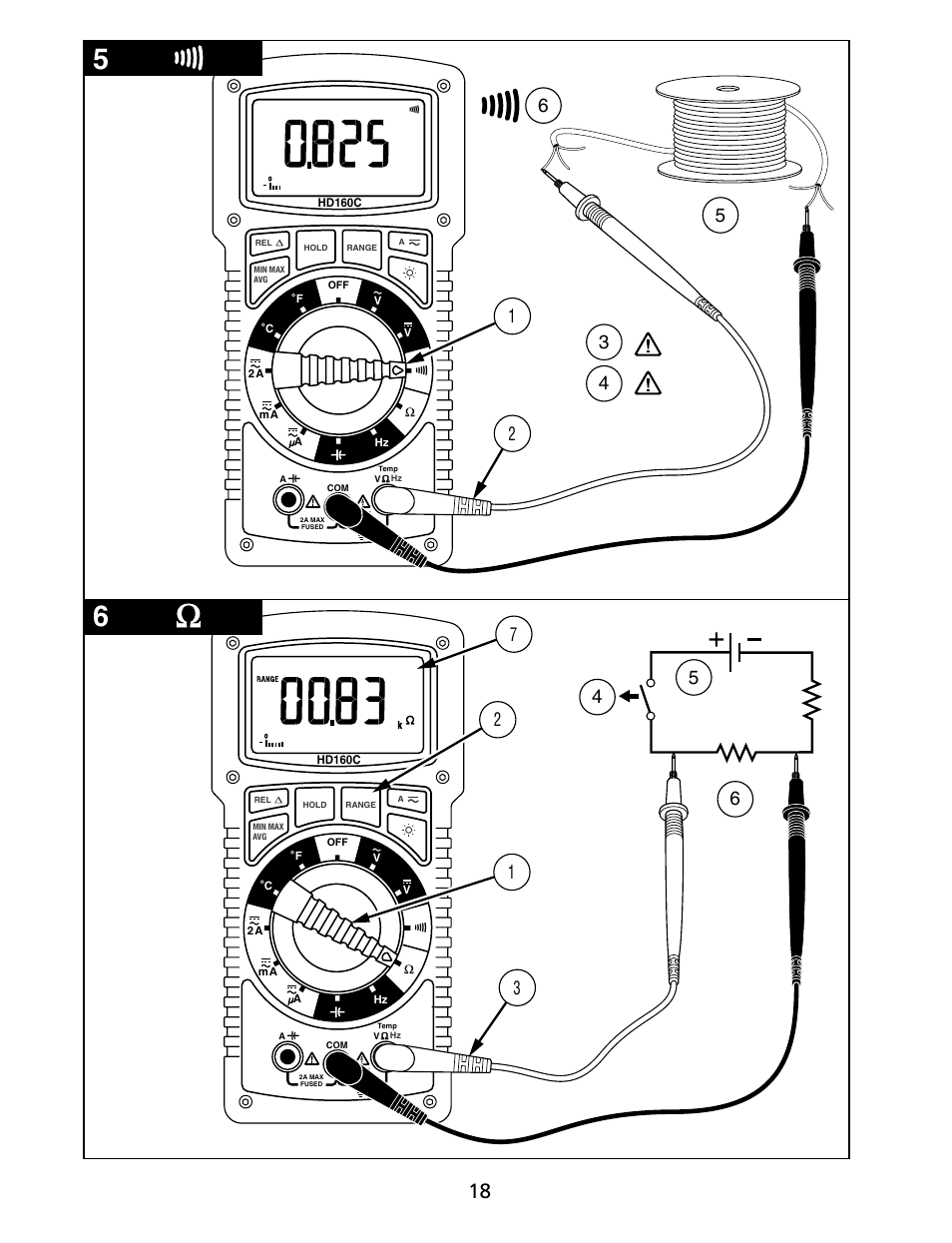 Amprobe HD160C Digital-Multimeter User Manual | Page 120 / 148