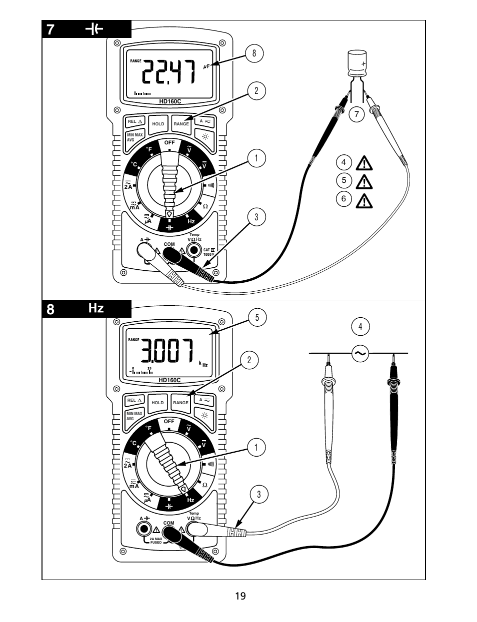 Amprobe HD160C Digital-Multimeter User Manual | Page 121 / 148