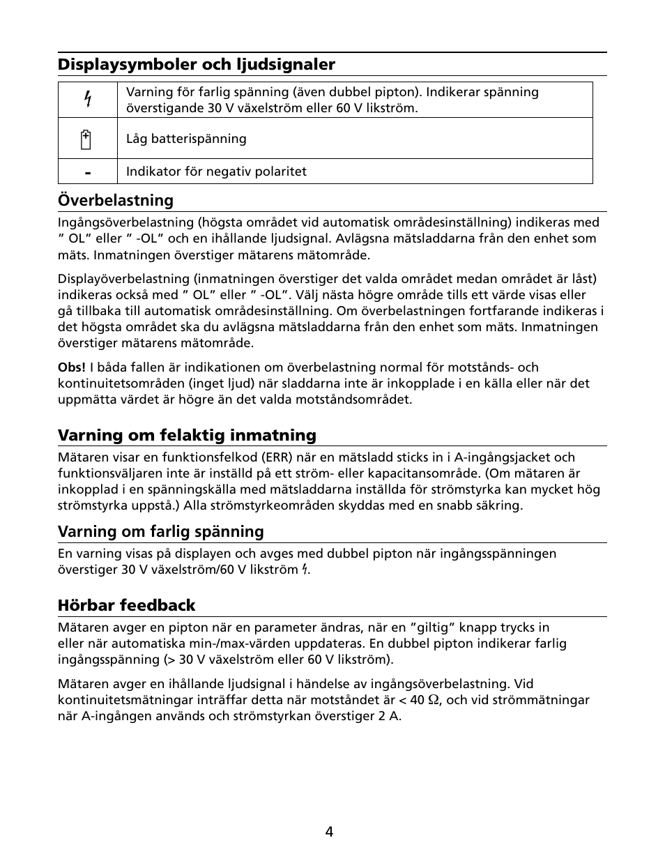 Amprobe HD160C Digital-Multimeter User Manual | Page 130 / 148