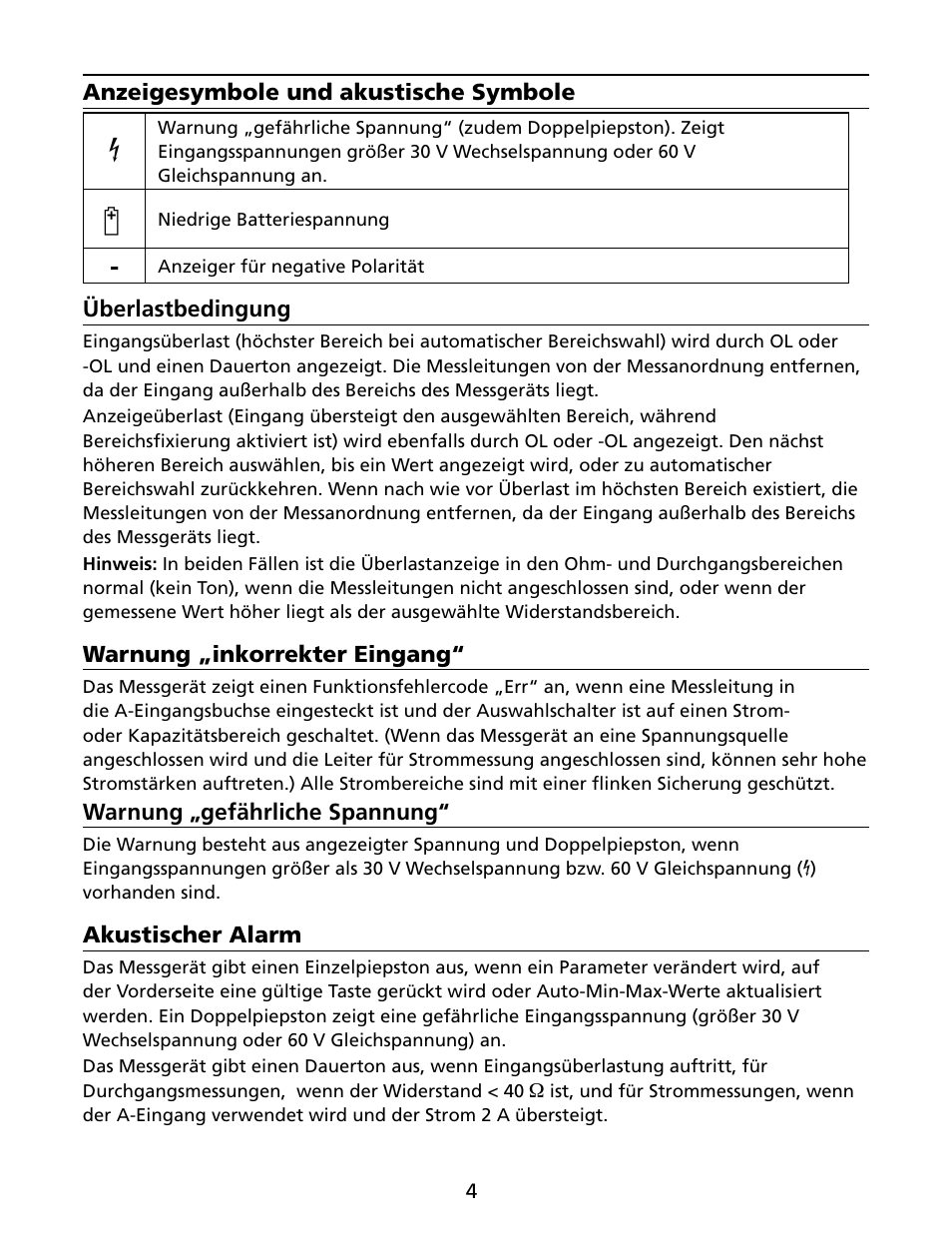 Amprobe HD160C Digital-Multimeter User Manual | Page 58 / 148