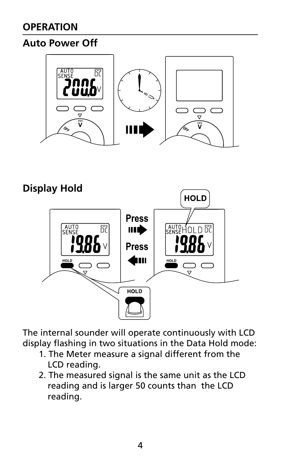 Amprobe PM-60 Pocket-Meter User Manual | Page 10 / 22