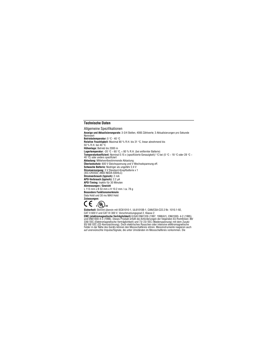 Amprobe PM51A Pocket-Multimeter User Manual | Page 38 / 70