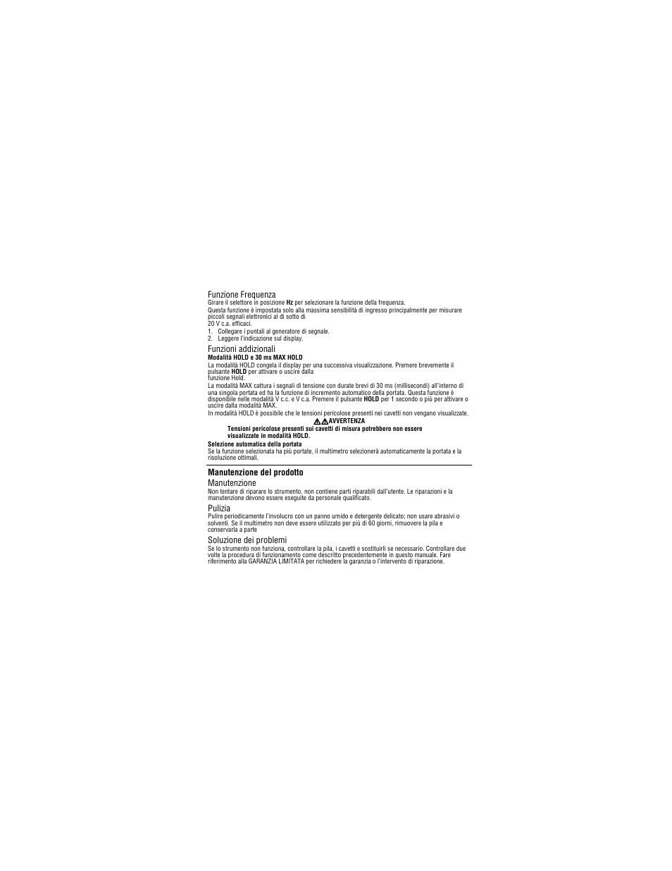 Amprobe PM51A Pocket-Multimeter User Manual | Page 49 / 70