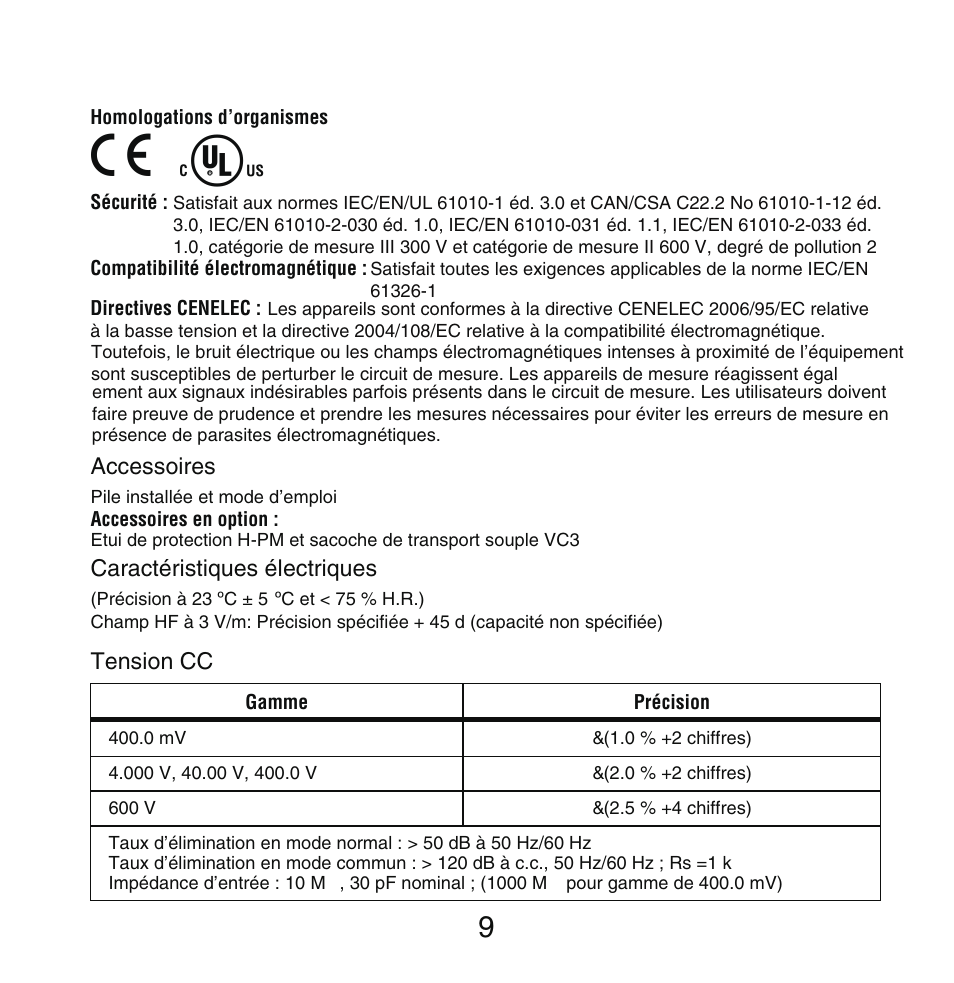 Amprobe PM51A User Manual | Page 25 / 70