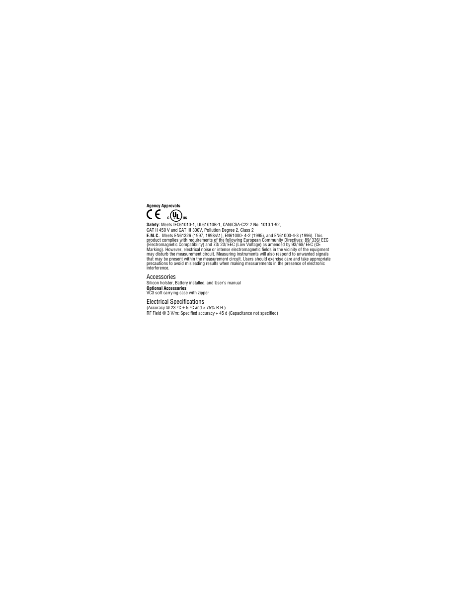 Amprobe PM53A Automatic-Pocket-Meter User Manual | Page 13 / 80