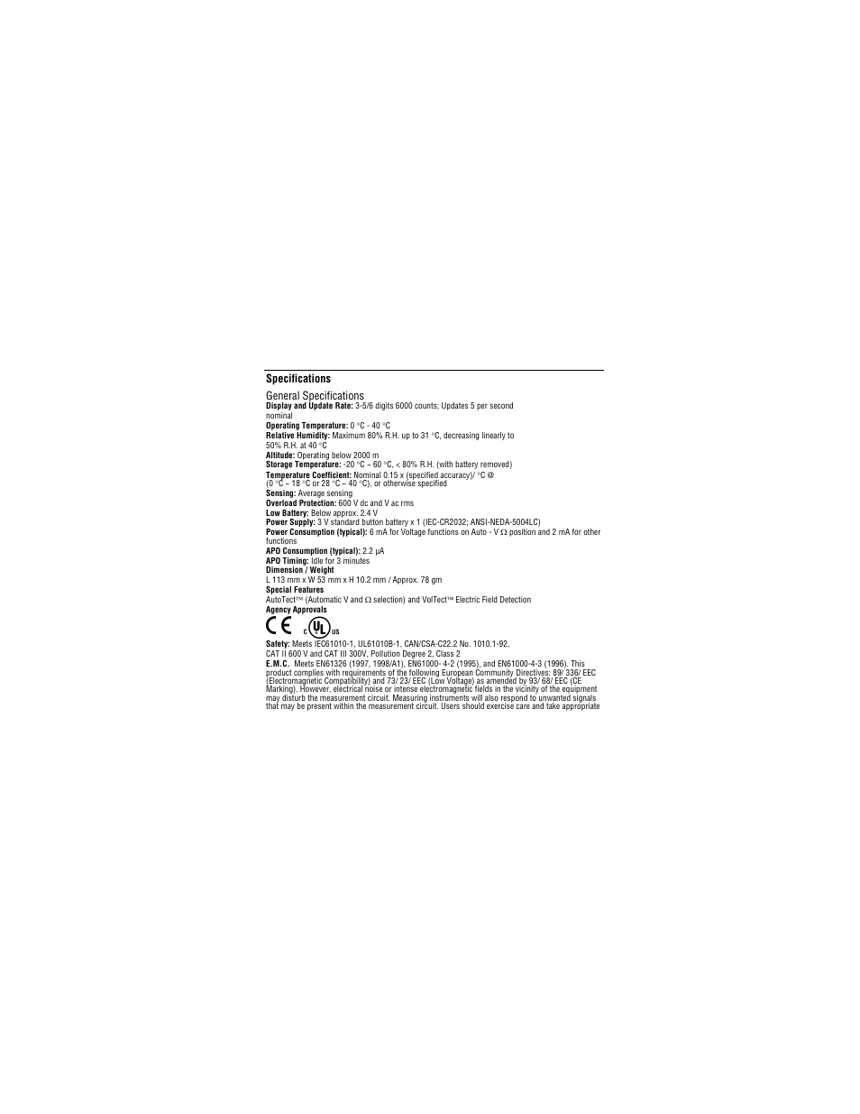 Amprobe PM55A Automatic-Precision-Pocket-Meter User Manual | Page 13 / 80