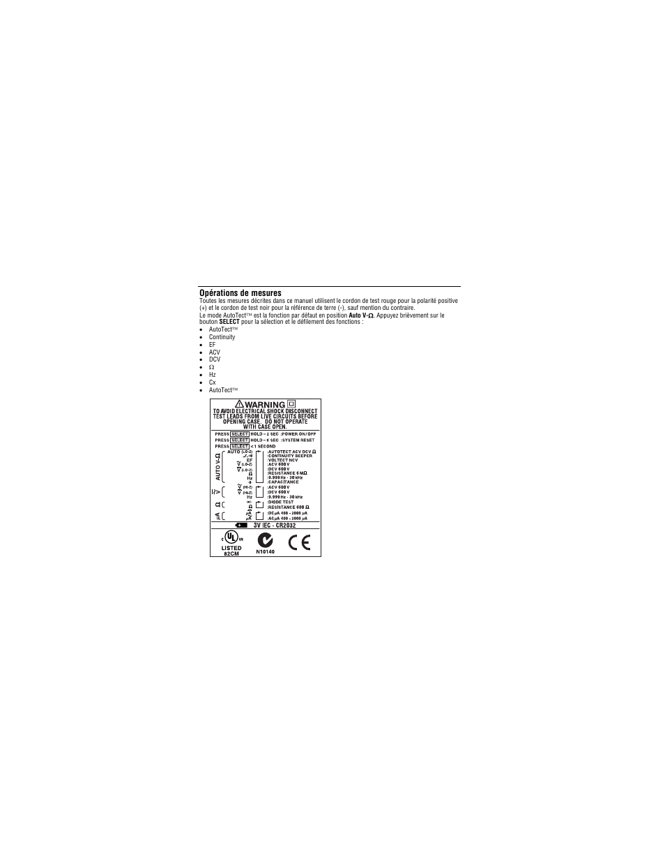 Amprobe PM55A Automatic-Precision-Pocket-Meter User Manual | Page 22 / 80