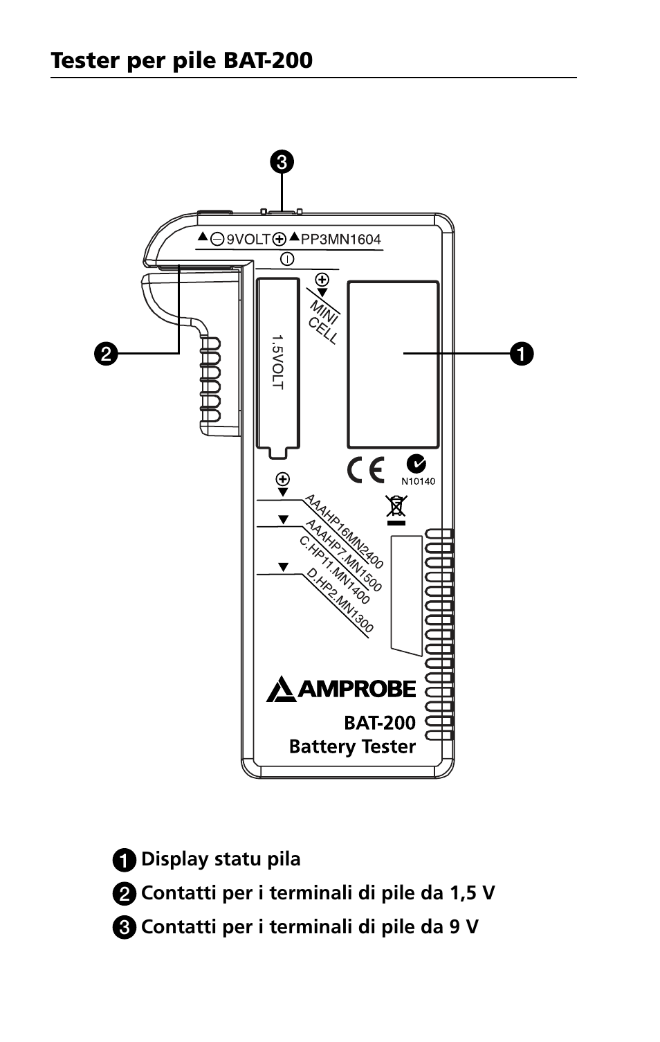 Amprobe BAT-200 Battery-Tester User Manual | Page 30 / 44