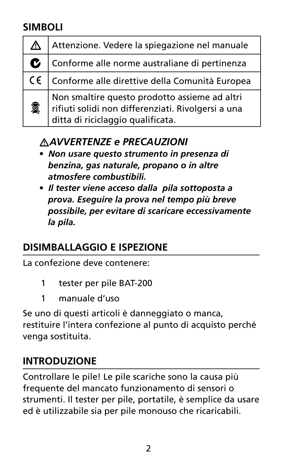 Amprobe BAT-200 Battery-Tester User Manual | Page 32 / 44