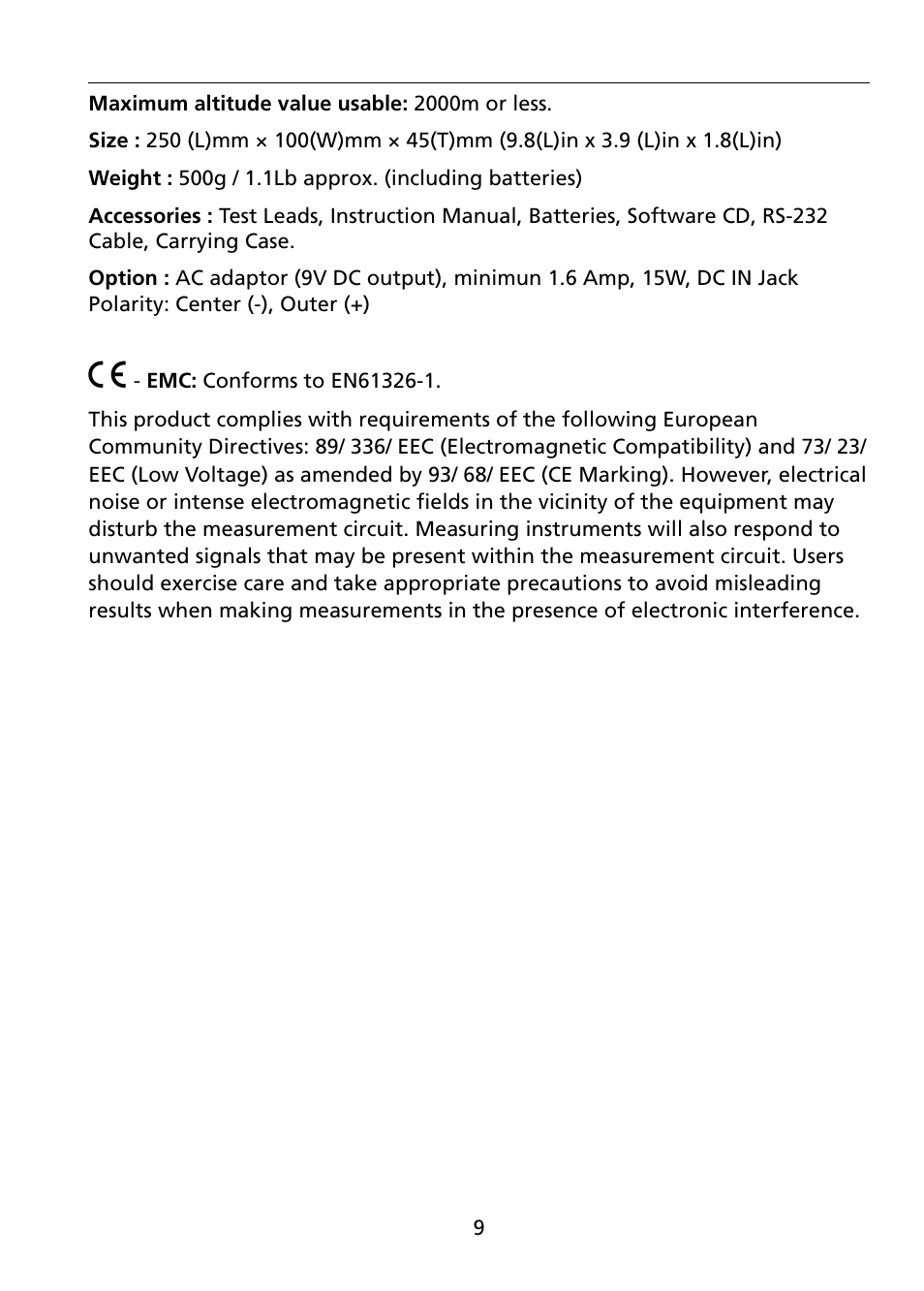 Amprobe BAT-500 Battery-Impedance-Tester User Manual | Page 16 / 29