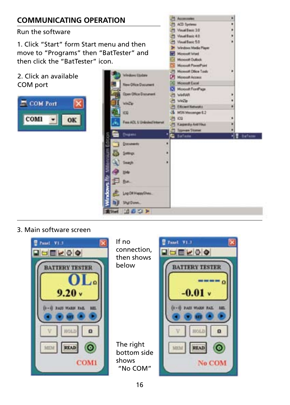 Amprobe BAT-500 Battery-Impedance-Tester User Manual | Page 23 / 29