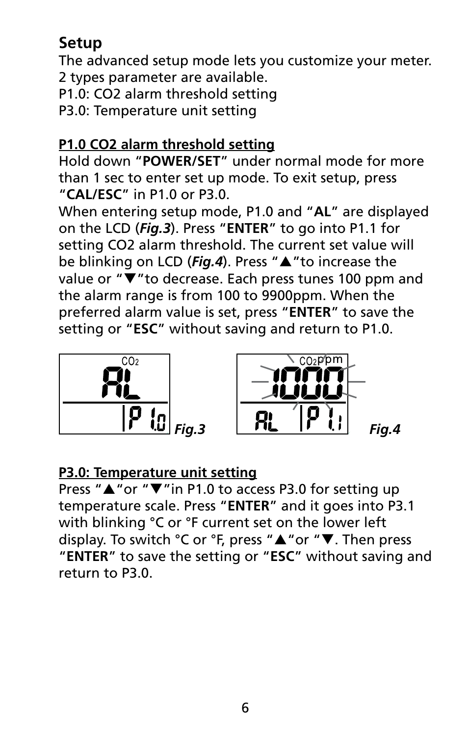 Amprobe CO2-100 CO2-Meter User Manual | Page 12 / 19