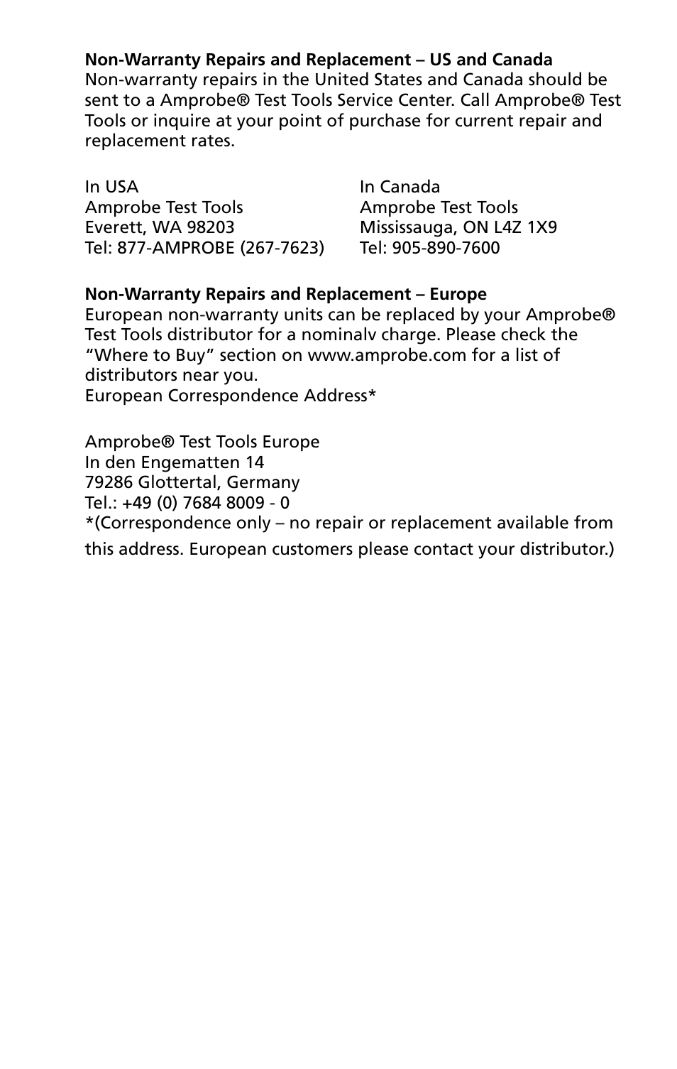 Amprobe CO2-100 CO2-Meter User Manual | Page 4 / 19