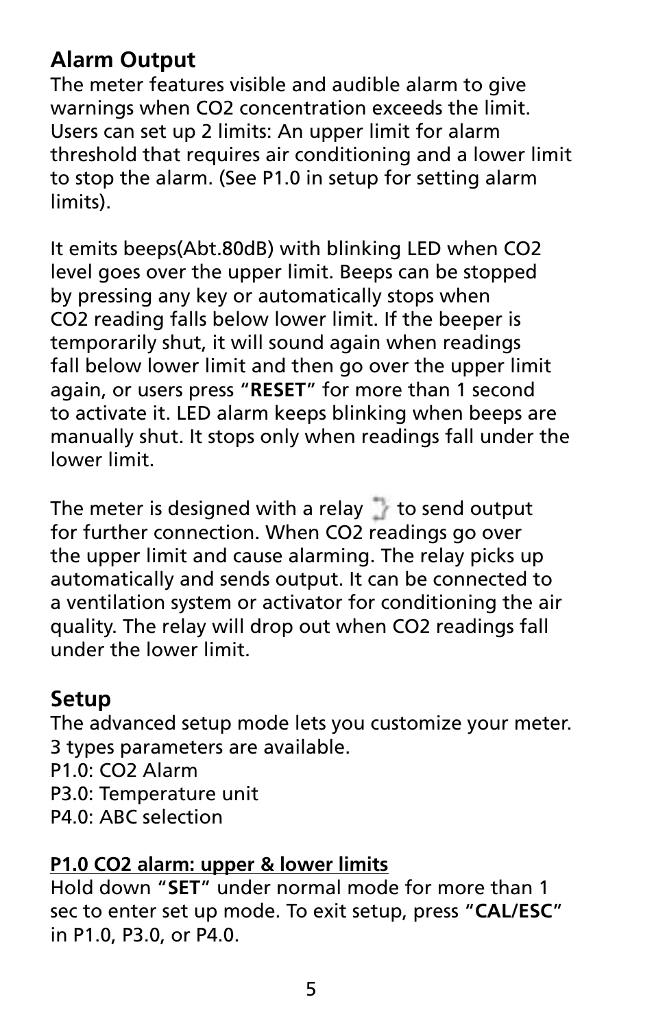 Amprobe CO2-200 CO2-Meter User Manual | Page 11 / 19