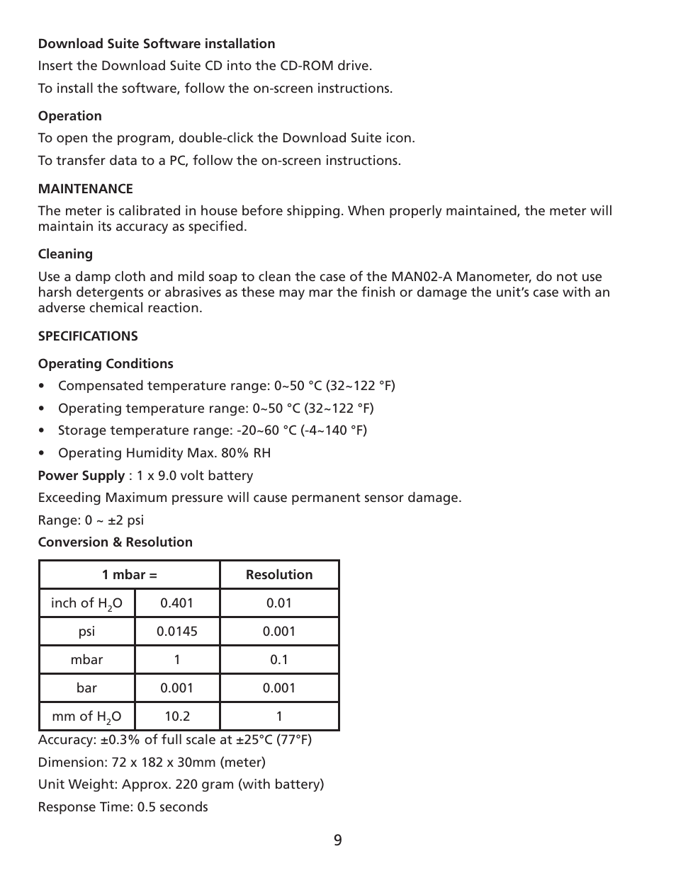 Amprobe MAN02-A Digital-Multimeter User Manual | Page 10 / 74