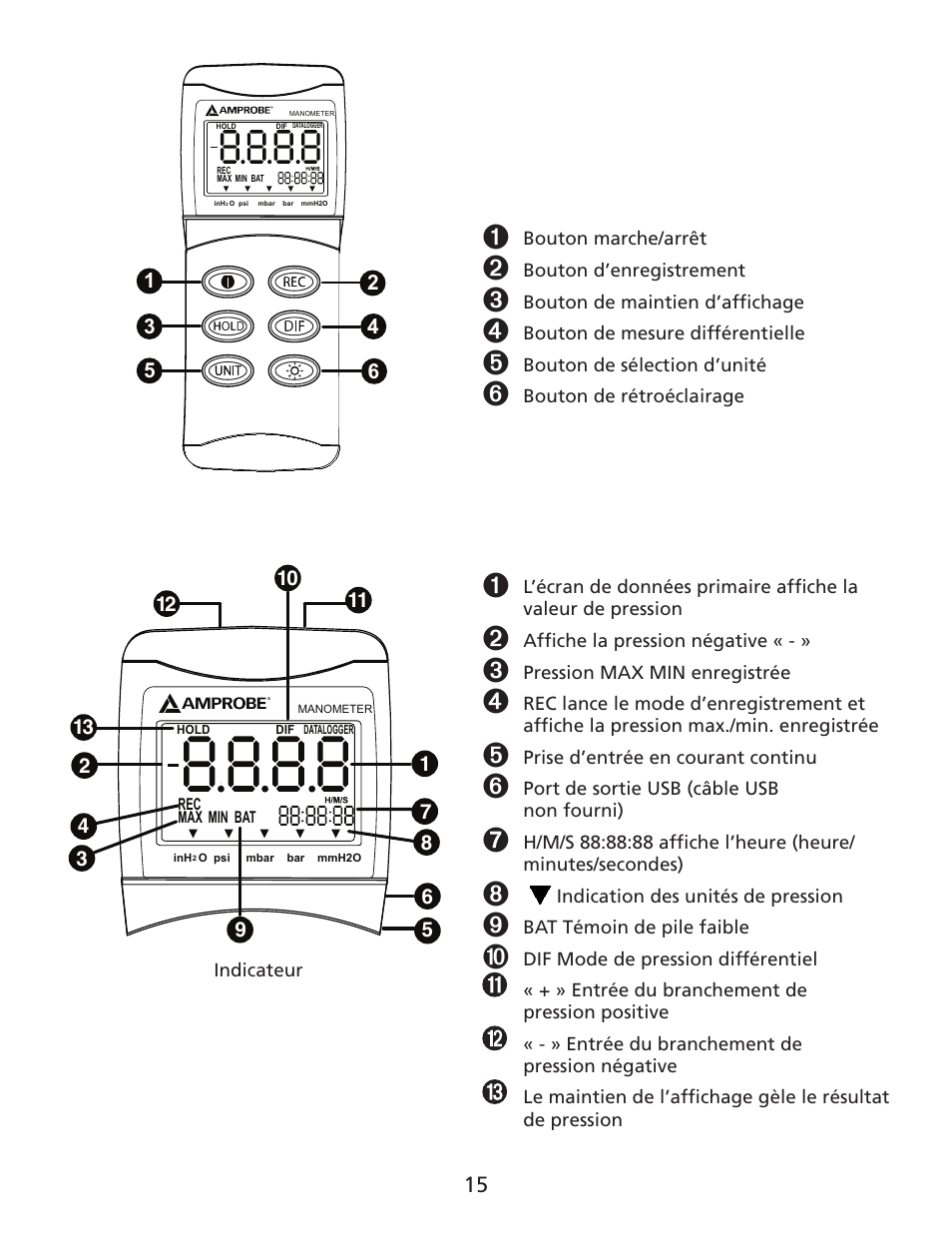 Amprobe MAN02-A Digital-Multimeter User Manual | Page 16 / 74