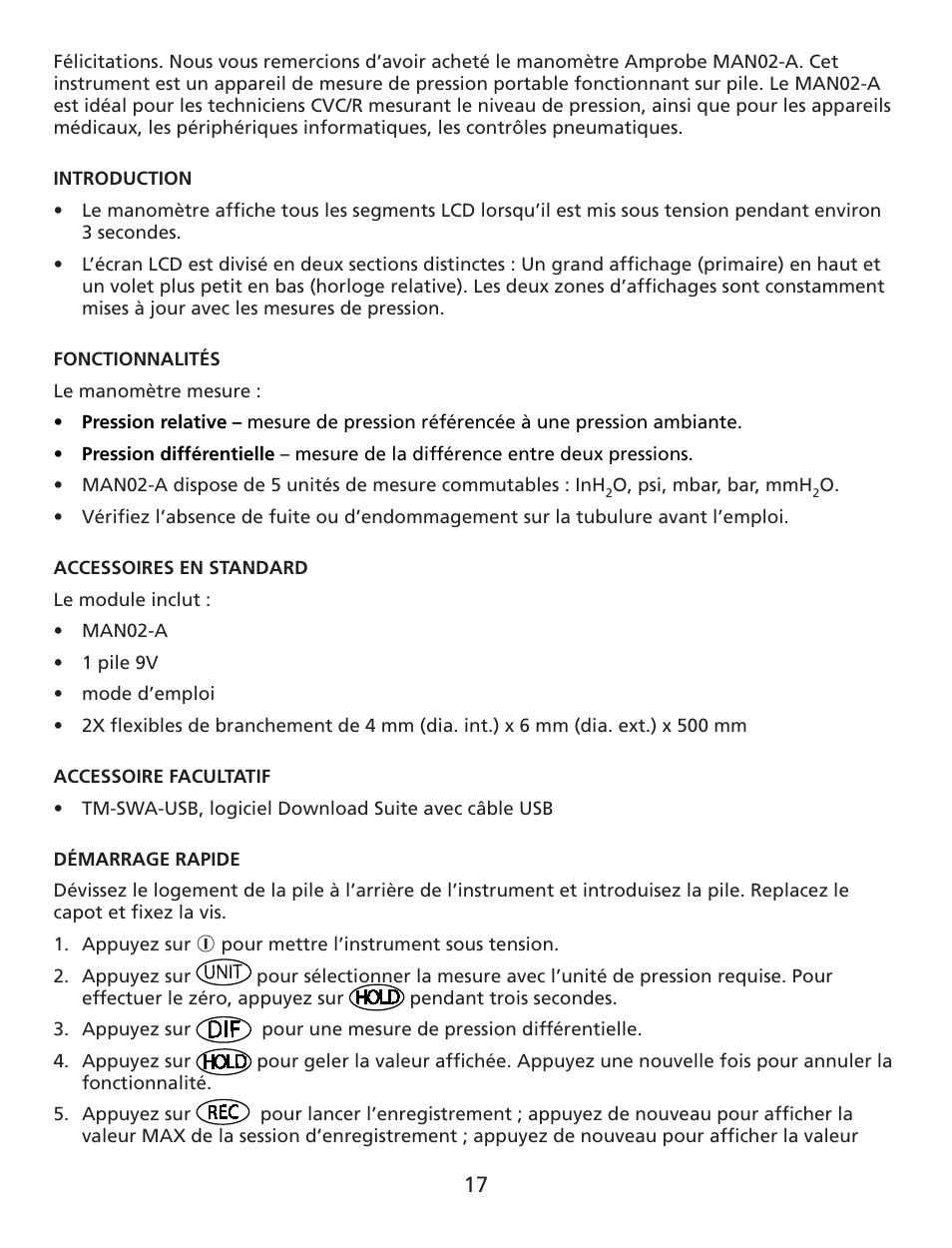 Amprobe MAN02-A Digital-Multimeter User Manual | Page 18 / 74