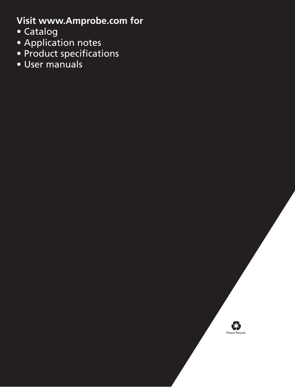 Amprobe MAN02-A Digital-Multimeter User Manual | Page 74 / 74