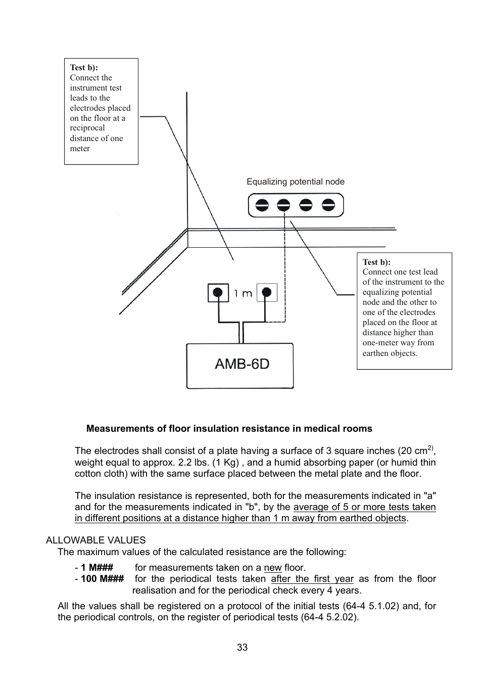 Amprobe MEGATEST-1000 Megohmmeter User Manual | Page 34 / 100