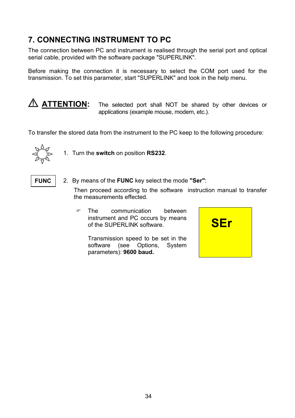 Connecting instrument to pc | Amprobe MEGATEST-1000 Megohmmeter User Manual | Page 35 / 100