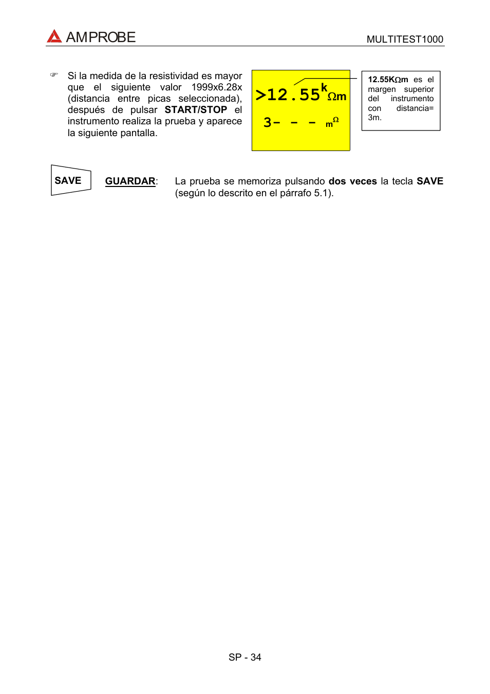 Amprobe | Amprobe MEGATEST-1000 Megohmmeter User Manual | Page 78 / 100