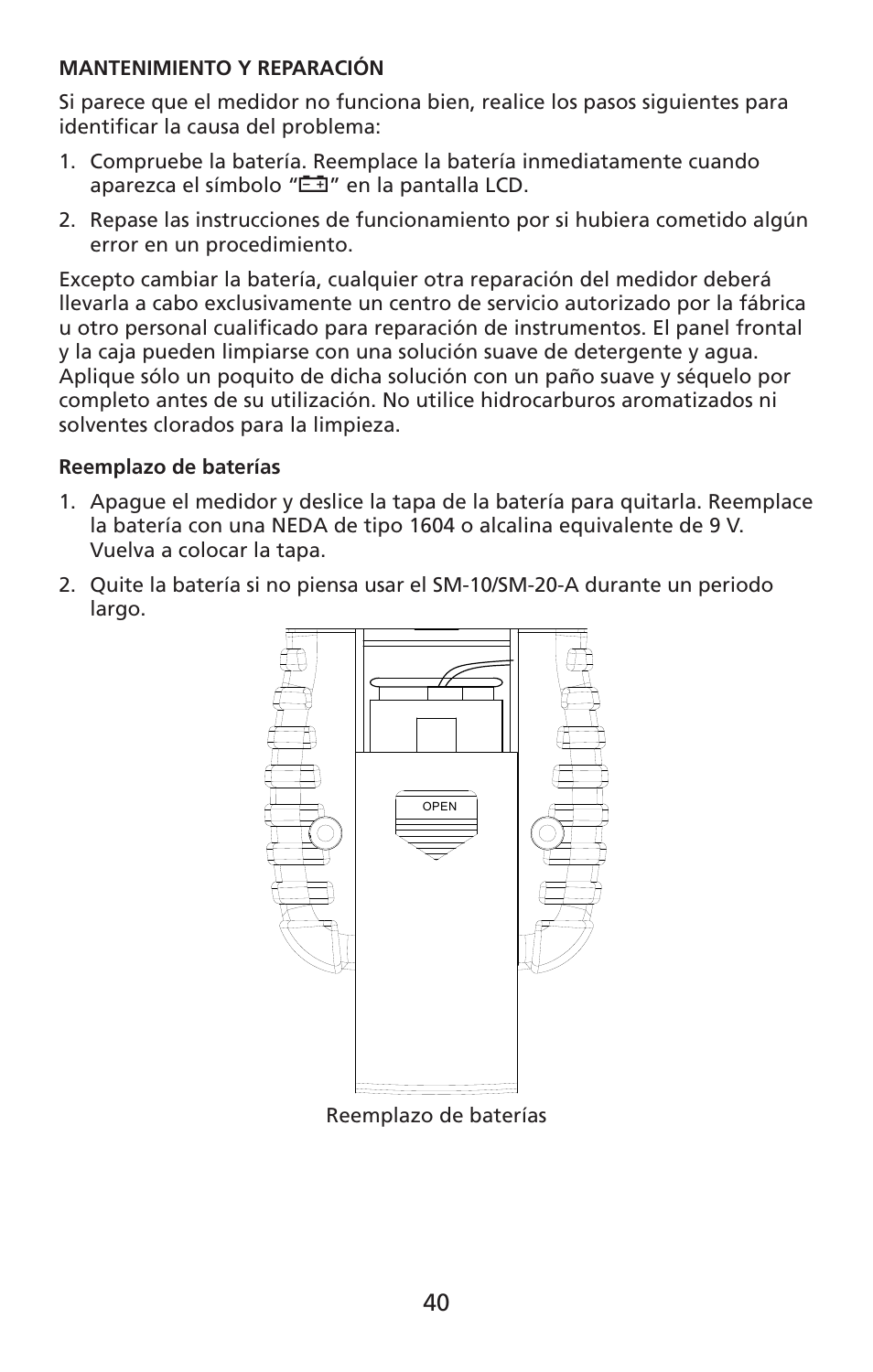 Amprobe SM-10 Sound-Level-Meters User Manual | Page 41 / 50