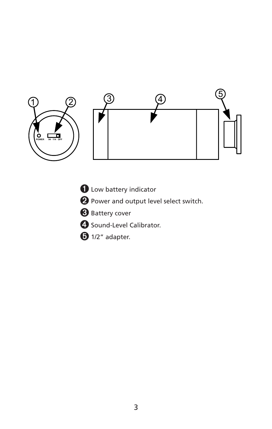 Sm-cal1 | Amprobe SM-CAL1 Sound-Meter-Calibrator User Manual | Page 4 / 51