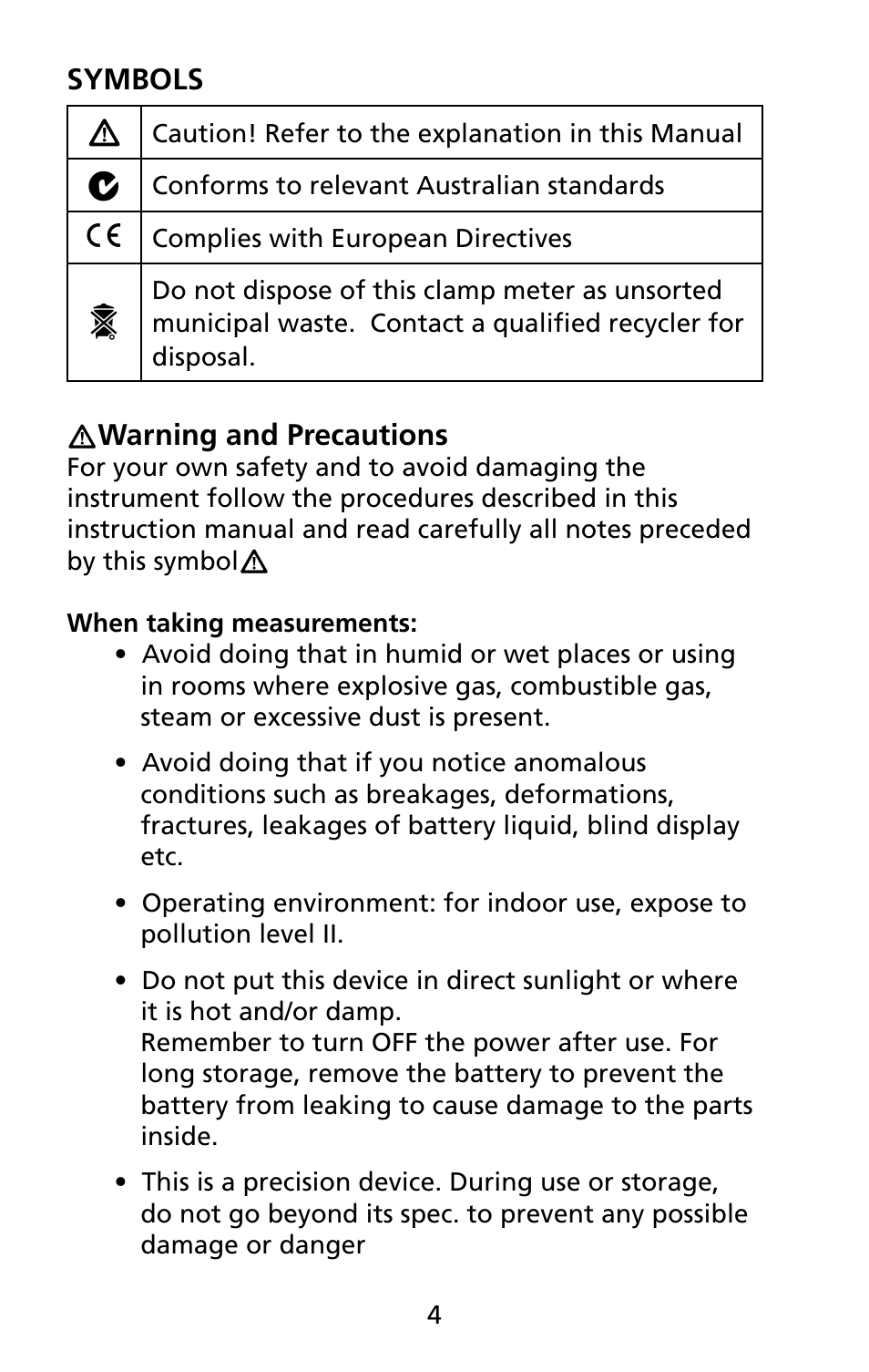 Amprobe SOLAR-100 Solar-Power-Meter User Manual | Page 7 / 14