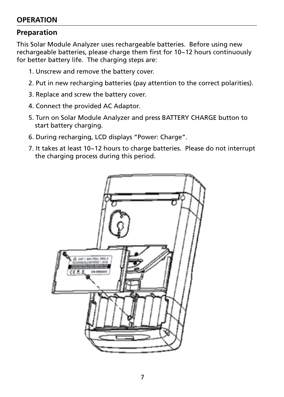 Amprobe SOLAR-500 Solar-Analyzer User Manual | Page 13 / 39