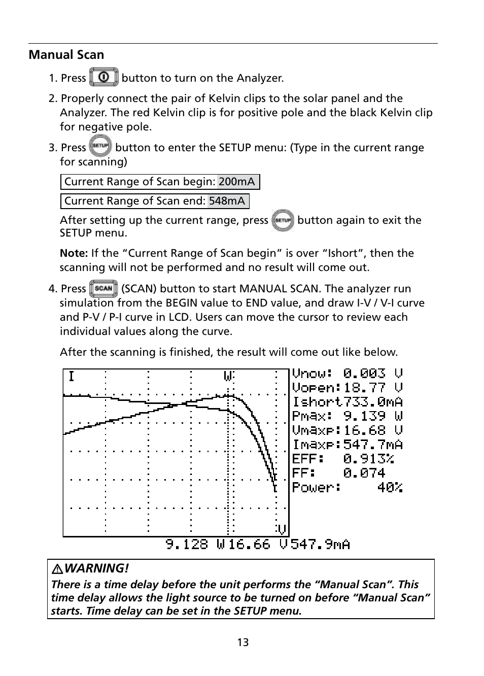 Amprobe SOLAR-500 Solar-Analyzer User Manual | Page 19 / 39