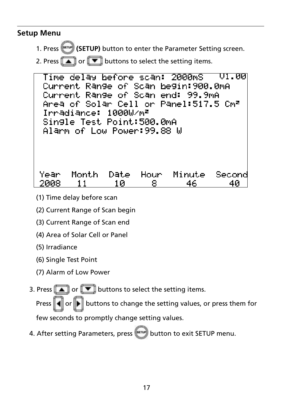 Amprobe SOLAR-500 Solar-Analyzer User Manual | Page 23 / 39