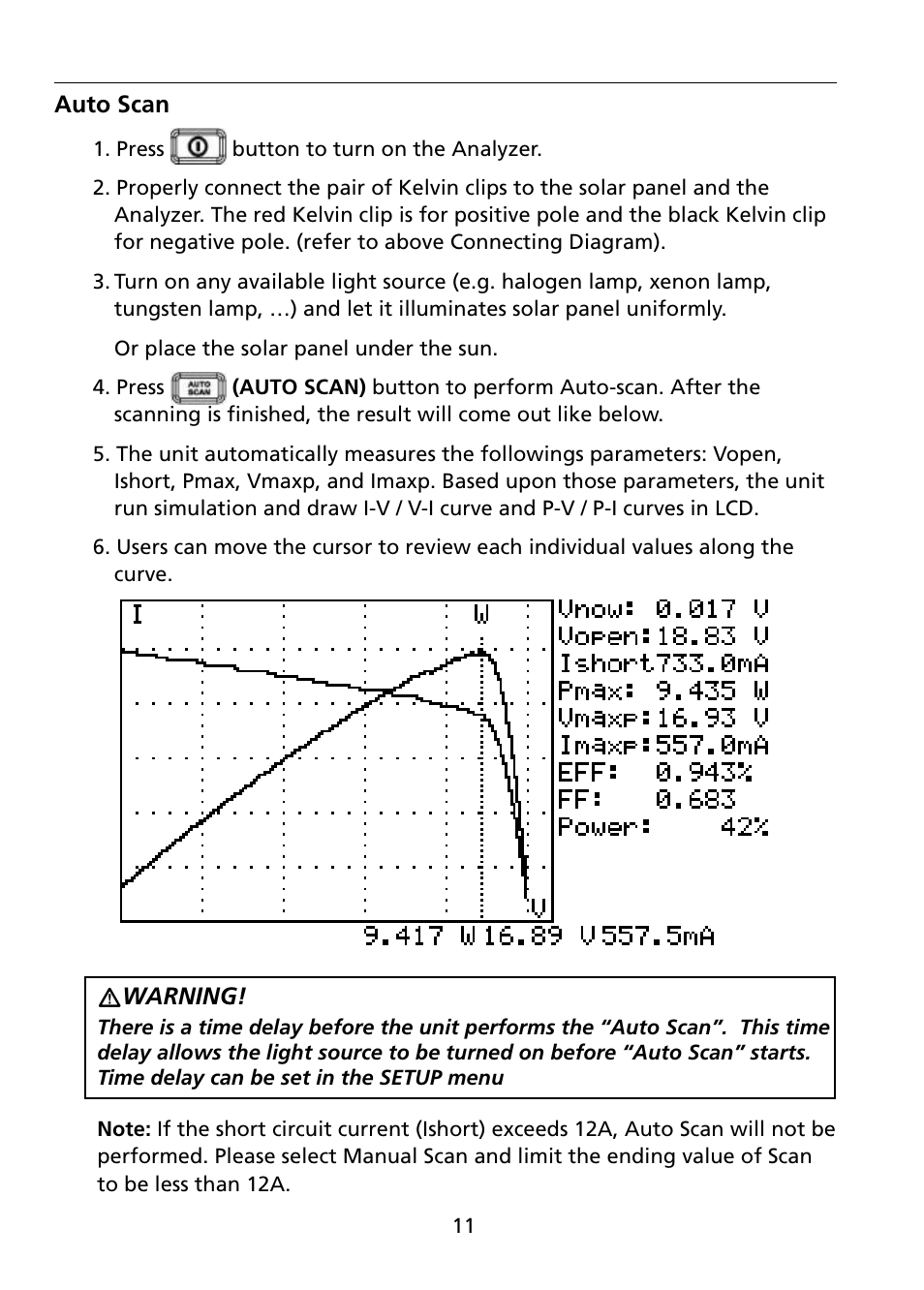 Amprobe SOLAR-600 Solar-Analyzer User Manual | Page 18 / 40