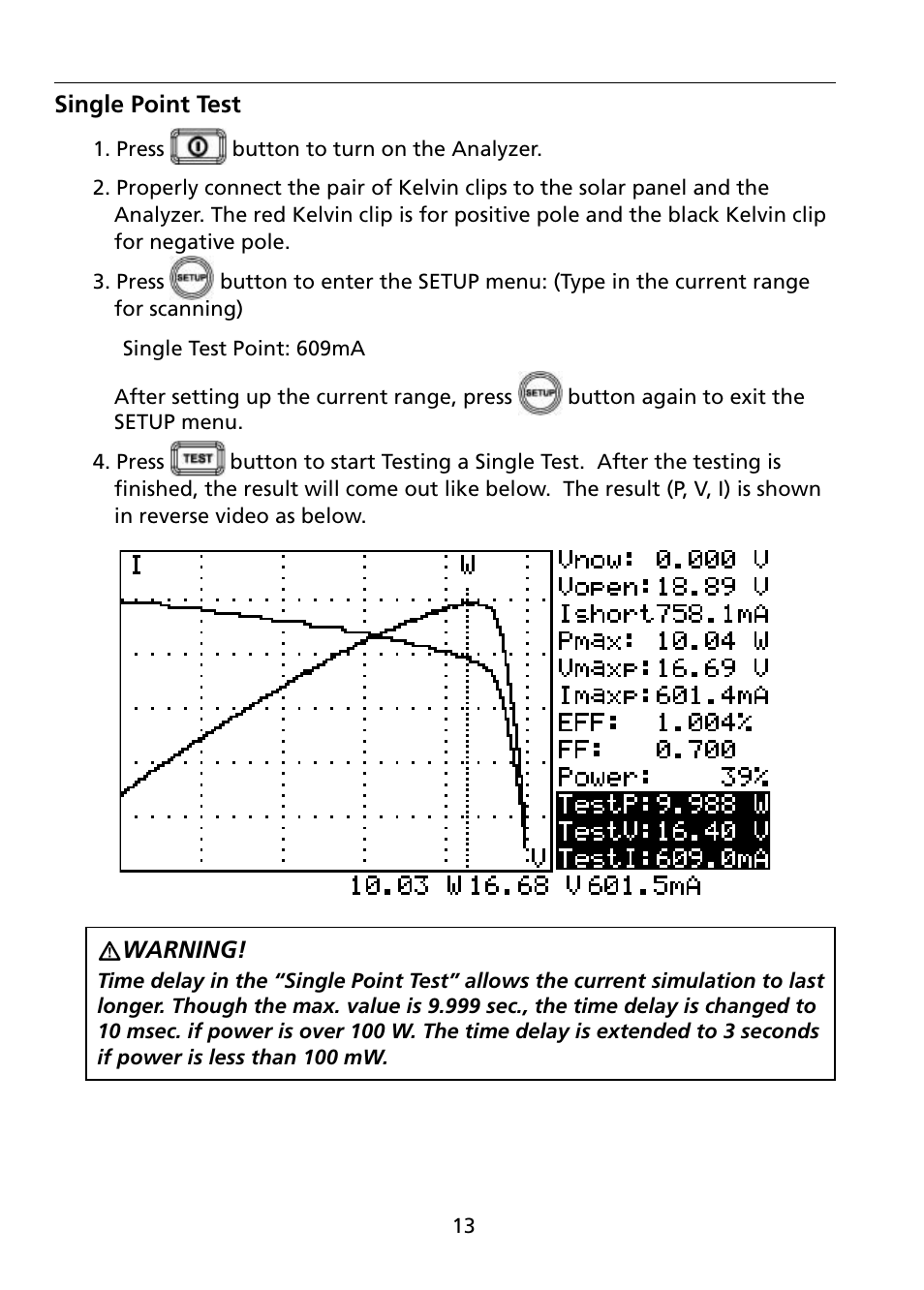 Amprobe SOLAR-600 Solar-Analyzer User Manual | Page 20 / 40