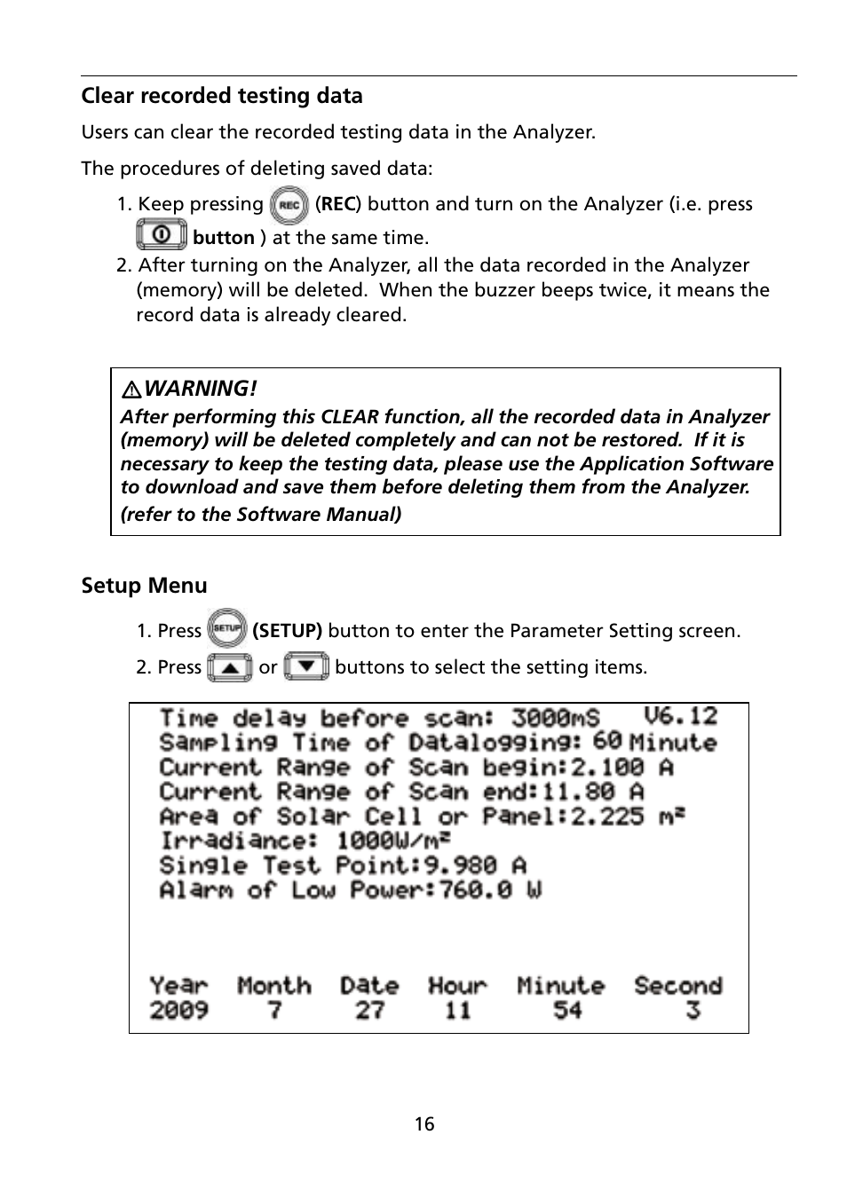 Amprobe SOLAR-600 Solar-Analyzer User Manual | Page 23 / 40