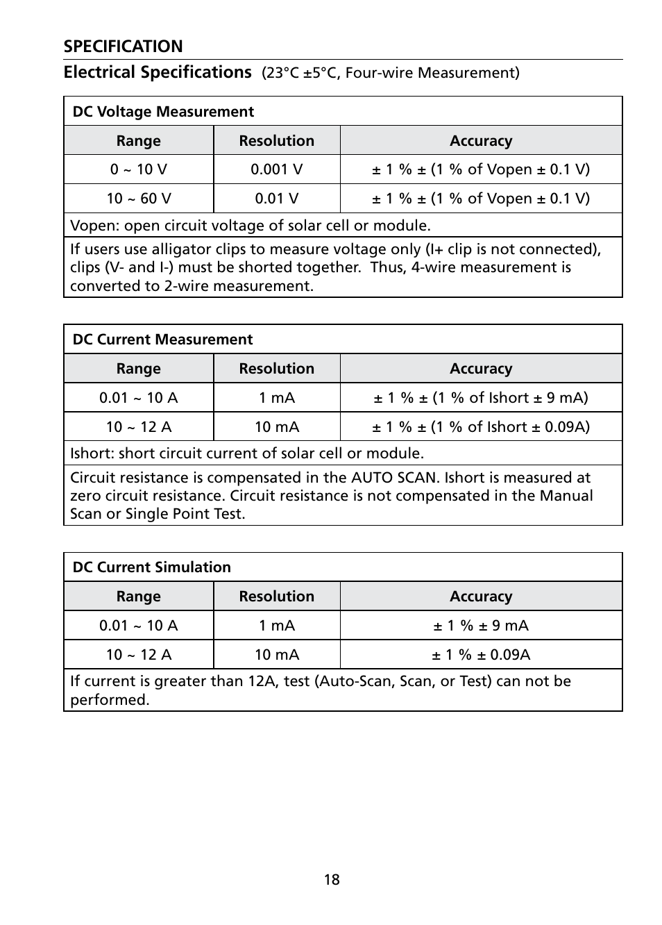 Amprobe SOLAR-600 Solar-Analyzer User Manual | Page 25 / 40