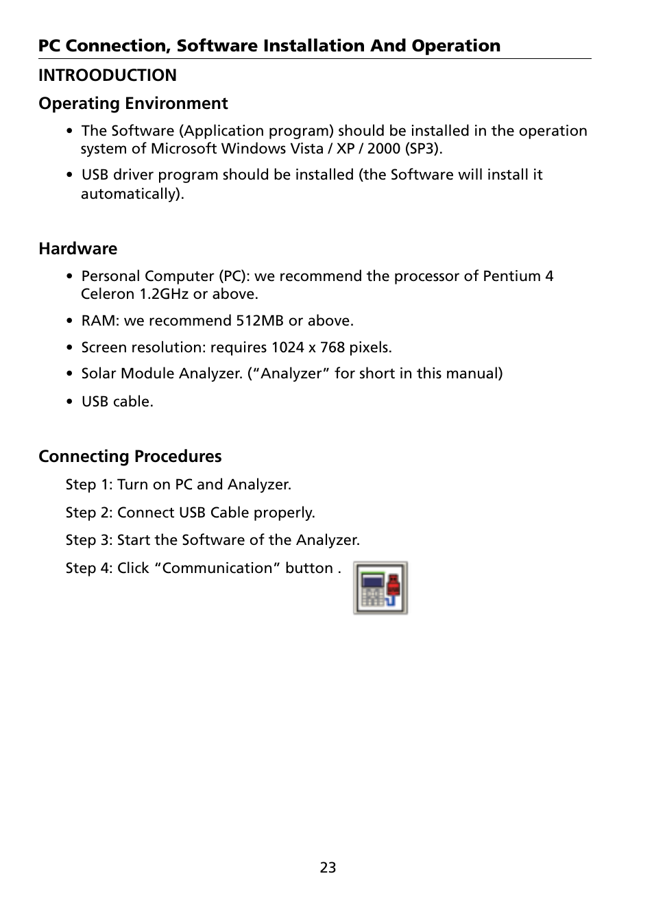 Amprobe SOLAR-600 Solar-Analyzer User Manual | Page 30 / 40