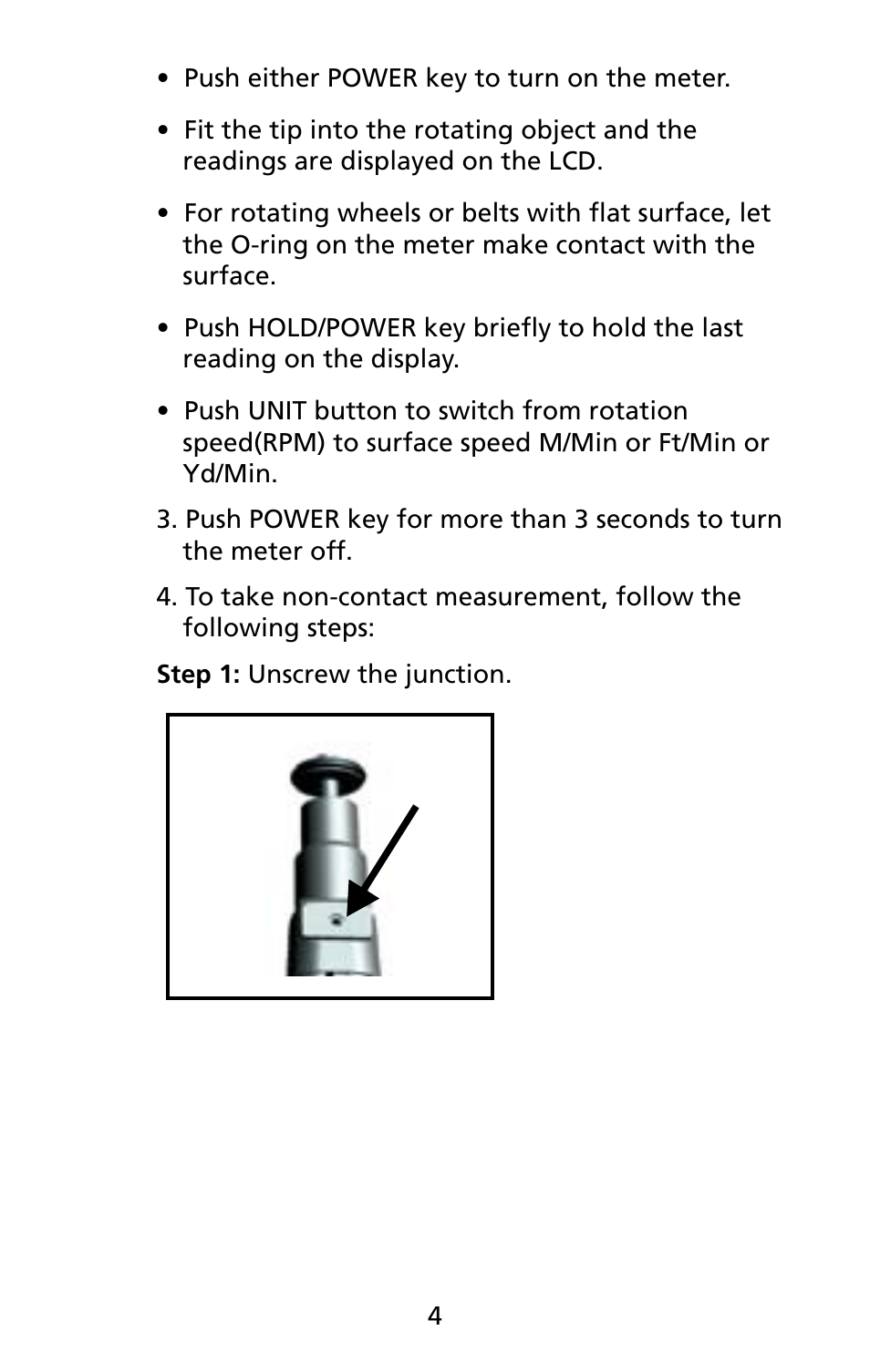 Amprobe TACH-10 Contact-NonContact-Tachometer User Manual | Page 11 / 16