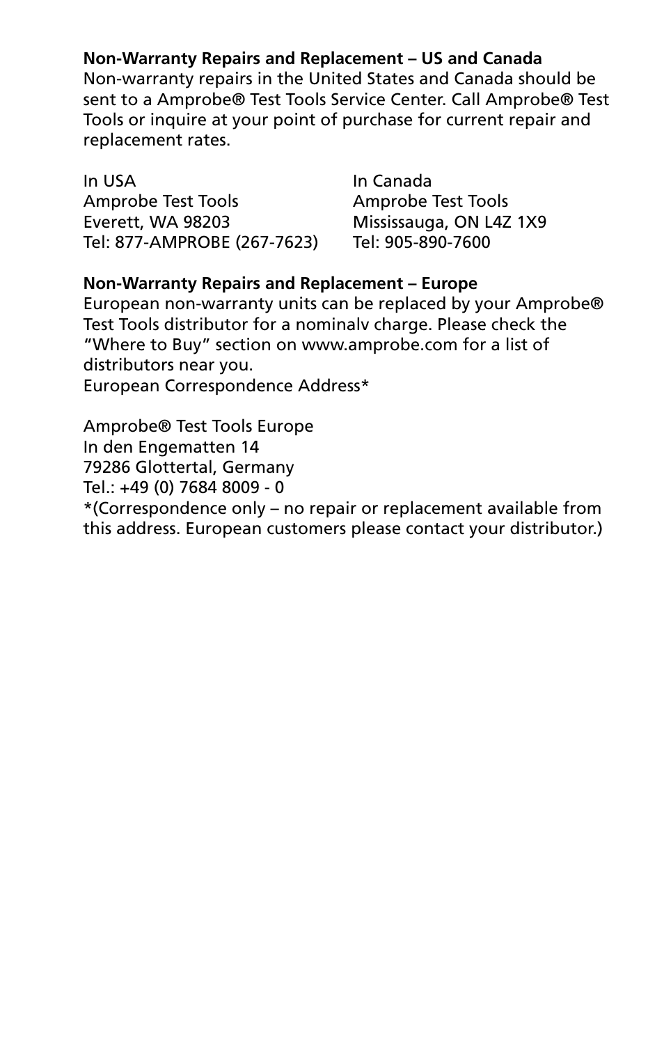 Amprobe TIME-20 Process-Control-Stopwatch User Manual | Page 4 / 12