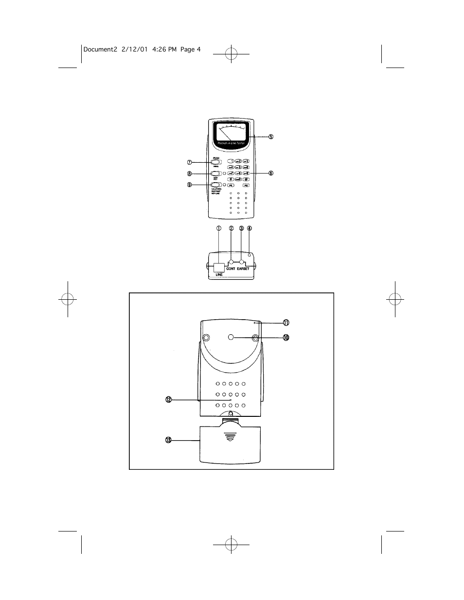 Amprobe TT-300 Mini-Butt-Set User Manual | Page 4 / 8