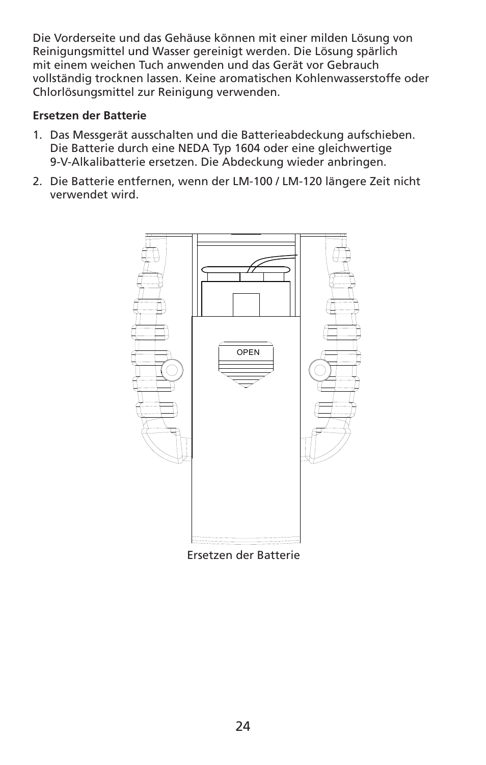 Amprobe LM-100 Light-Meters User Manual | Page 25 / 50