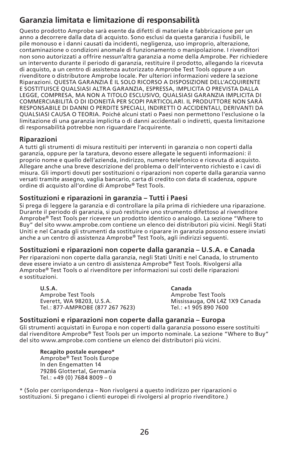 Amprobe LM-100 Light-Meters User Manual | Page 27 / 50